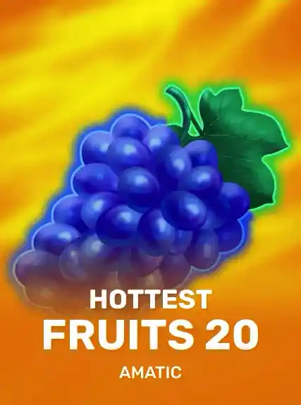 Hottest Fruits 20 game tile